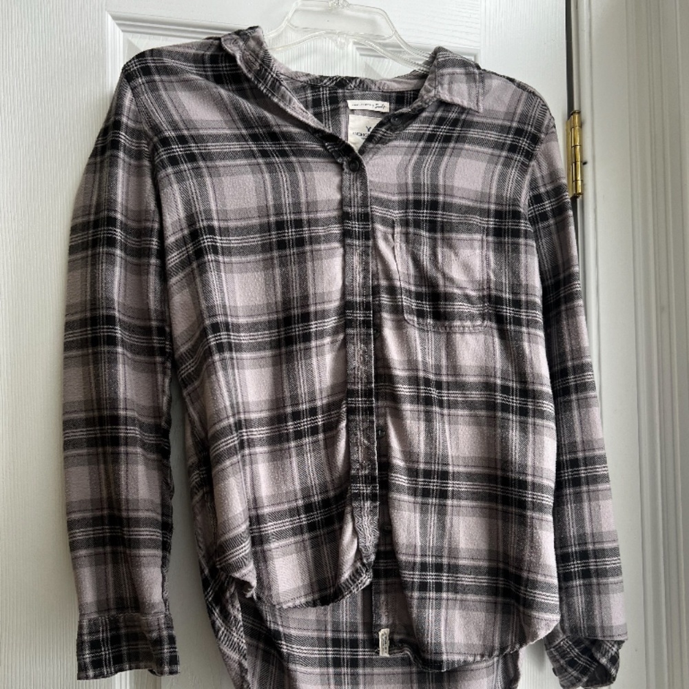 American Eagle Flannel Shirt, XS